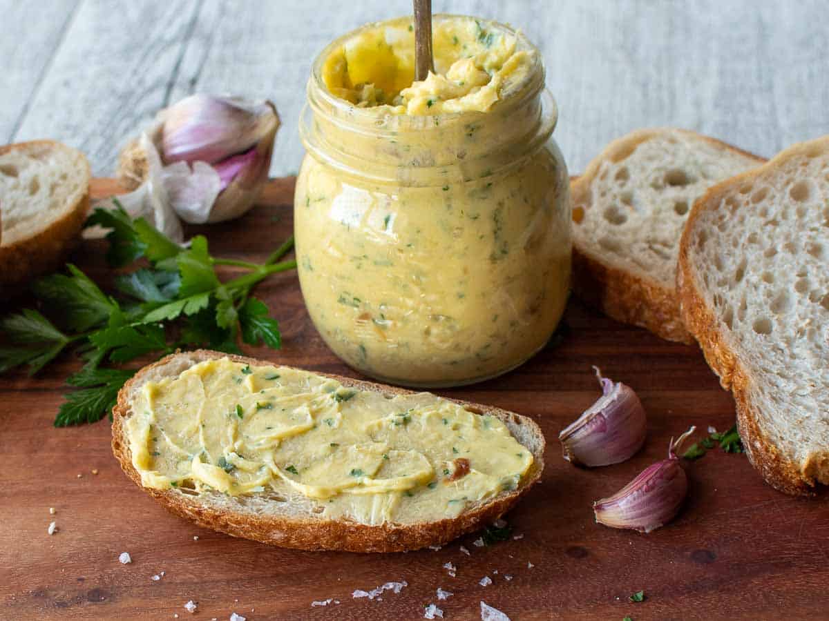 Easy Roasted Garlic Butter: 3 Ingredients, Endless Meal Boosts
